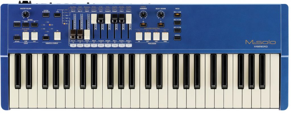 Hammond M-Solo, Blue
